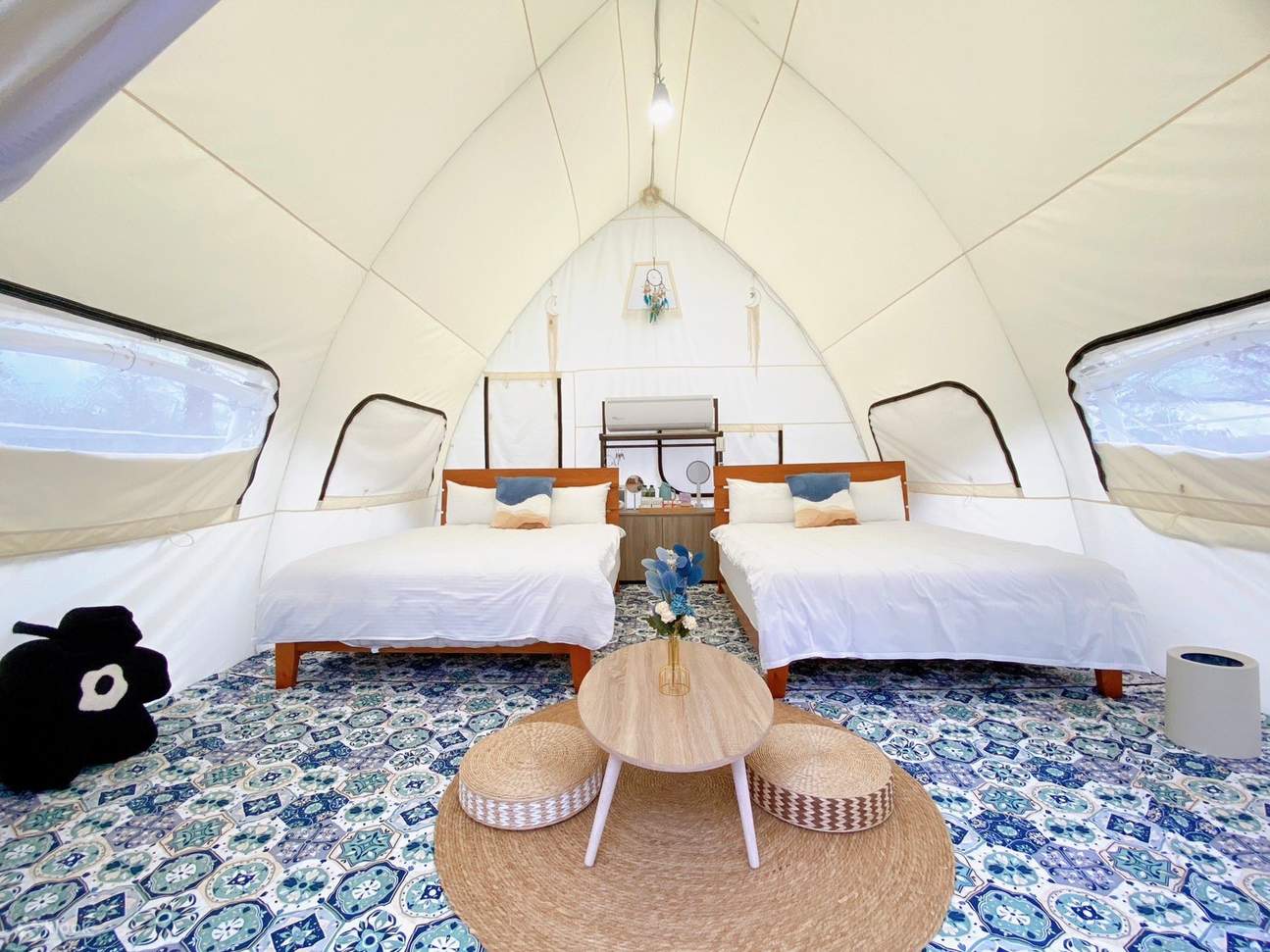 南投露營 | 水与松森林莊園 | 豪華懶人露營